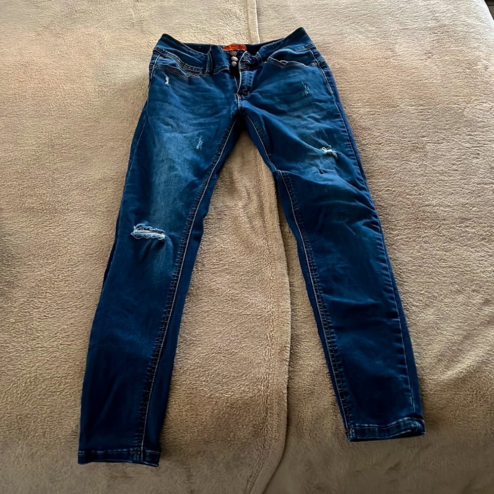 Dark wash Wax Butt jeans